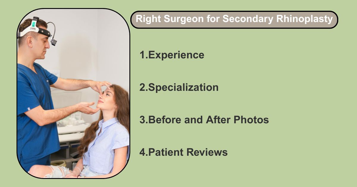 Choosing the Right Surgeon for Secondary Rhinoplasty