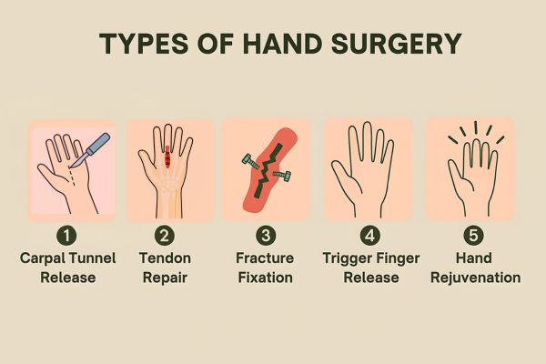 Types of Hand Surgery in Mumbai by Dr. Vinay Jacob at the Reconstructive Surgeons