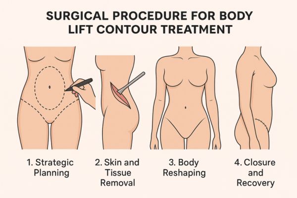 Surgical Procedure for Body Lift Contour Treatment in Mumbai by Dr. Vinay Jacob at the Reconstructive Surgeons