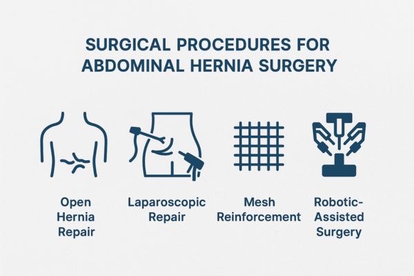 Surgical Procedure of Abdominal Hernia Surgery in Mumbai by Dr. Vinay Jacob at the Reconstructive Surgeons