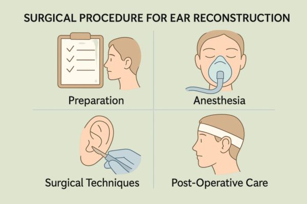  Surgical procedure for Ear Reconstruction in Mumbai by Dr. Vinay Jacob at the Reconstructive Surgeons