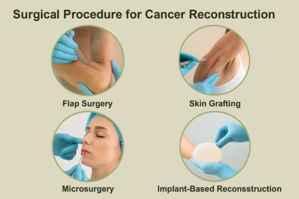 Surgical Procedure of Cancer Reconstruction Surgery  in Mumbai by Dr. Vinay Jacob at the Reconstructive Surgeons