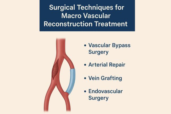 Surgical Techniques for Macro Vascular Reconstruction Surgery in Mumbai by Dr. Vinay Jacob at the Reconstructive Surgeons