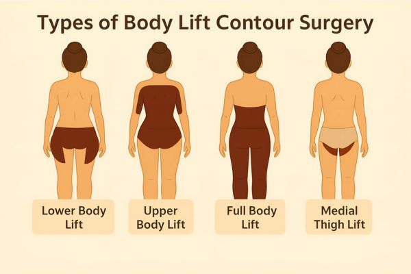 Types of Body Lift Contour Surgery in Mumbai by Dr. Vinay Jacob at the Reconstructive Surgeons