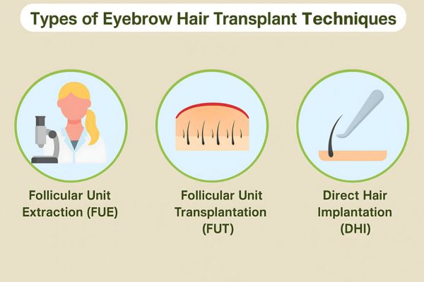 Types of Eyebrow Hair Transplant Surgery in Mumbai by Dr. Vinay Jacob at the Reconstructive Surgeons