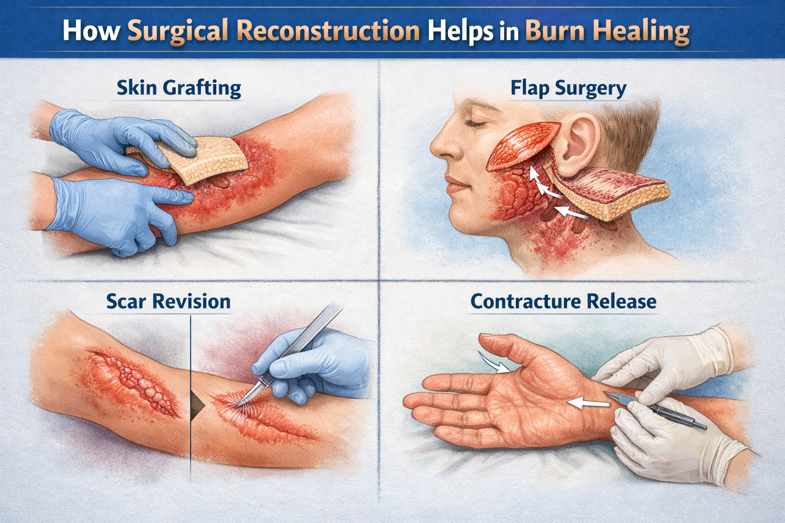 Burn Reconstruction Surgery Techniques by Dr Vinay Jacob